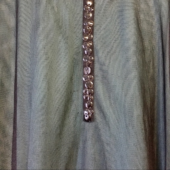 Yedina Mesh Swing Dress with Applique Detail (S) - Picture 3 of 7